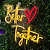 Better Together com coração 70x60 - Imagem 1