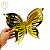 Borboleta 3D em Acrílico G 20X25 - Imagem 1