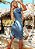 Vestido Justo Renda Azul Femy - Imagem 3