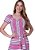 Conjunto Kaori Malha Listrada Rosa Hapuk - Imagem 2