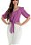 Saia Justa Bengaline texturizado Off-White Hapuk - Imagem 3