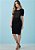 Vestido Justo Preto Tatá Martello - Imagem 3