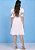 Vestido Rose Crepe Off-White Tatá Martello - Imagem 2