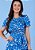 Vestido Carla Evasê Azul Tatá Martello - Imagem 3
