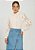 Camisa Manga de Renda Off-White Via Tolentino - Imagem 1
