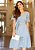 Vestido Juliana Evasê Listrado Fagian - Imagem 4