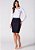 Saia Jeans com Fechamento Traseiro Laura Rosa - Imagem 1