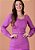 Vestido Kesia Manga Longa Violeta Tatá Martello - Imagem 3