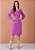Vestido Kesia Manga Longa Violeta Tatá Martello - Imagem 1