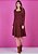Vestido Melissa Godê Marsala Tatá Martello - Imagem 1