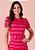 Vestido Eva Justo Listrado Vermelho Tatá Martello - Imagem 3