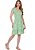 Vestido Bernadety Estampado Verde Hapuk - Imagem 1