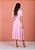 Vestido Jéssica Midi Listrado Pink Tatá Martello - Imagem 5