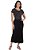 Saia Waverly Midi Jeans Color Preta Hapuk - Imagem 2
