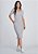 Vestido Joana Justo Listrado Tatá Martello - Imagem 1