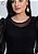 Vestido Justo Tule Trabalhado Preto Femy - Imagem 4