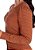 Vestido Edna Justo Listrado Caramelo Hapuk - Imagem 7
