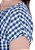 Vestido Candace Xadrez Azul Noite Hapuk - Imagem 6