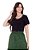 Blusa Eva com Bordado Preta Hapuk - Imagem 1