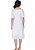 Vestido Gabrielly Laise Branco Hapuk - Imagem 3
