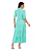 Vestido Alice Jeans Collor Verde Água Hapuk - Imagem 2