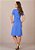 Vestido Júlia com Zíper Frontal Azul Tatá Martello - Imagem 2