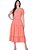 Vestido Katarina Midi Laranja Hapuk - Imagem 1