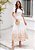 Vestido Jayane com Bordado Off-White Tatá Martello - Imagem 1