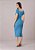 Vestido Lilian Justo Malha Azul Tatá Martello - Imagem 4