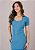 Vestido Lilian Justo Malha Azul Tatá Martello - Imagem 2