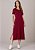 Vestido Danielli Comfy Marsala Tatá Martello - Imagem 1