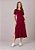 Vestido Danielli Comfy Marsala Tatá Martello - Imagem 2