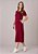 Vestido Danielli Comfy Marsala Tatá Martello - Imagem 4