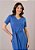 Vestido Vanessa Malha Midi Azul Tatá Martello - Imagem 2