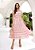 Vestido Luiza Midi Listrado Rosa Tatá Martello - Imagem 3