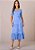 Vestido Franciele Laise Azul Tatá Martello - Imagem 3