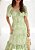 Vestido Maia Midi Estampado Verde Tatá Martello - Imagem 6