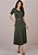 Vestido Karina Midi Verde Tatá Martello - Imagem 1