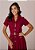 Vestido Anastasia Evasê Marsala Tatá Martello - Imagem 4