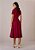 Vestido Anastasia Evasê Marsala Tatá Martello - Imagem 6