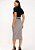 Blusa Tricot Priscila Meia Gola Preta Lekazis - Imagem 2