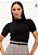 Blusa Tricot Priscila Meia Gola Preta Lekazis - Imagem 5