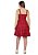Vestido Fabiola Evasê Vermelho Hapuk - Imagem 2