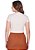 Blusa Vanessa Justa Malha Canelada Bege Hapuk - Imagem 2
