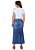 Saia Luara Longa Jeans Claro Hapuk - Imagem 2