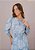 Vestido Antonela Midi Evasê Azul Tatá Martello - Imagem 2