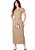 Vestido Ingrid Listrado Bege Hapuk - Imagem 1