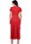 Vestido Ingrid Listrado Vermelho Hapuk - Imagem 2