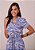 Vestido Aline Evasê Estampado Azul Tatá Martello - Imagem 2