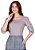 Blusa Caetana Tecido Plano Cinza Hapuk - Imagem 1